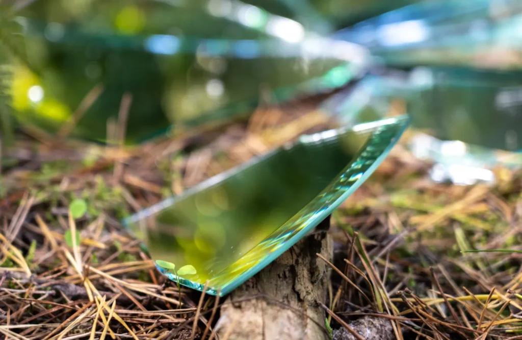 Zelfcompassie is soms kijken naar een spiegel die gebarsten is